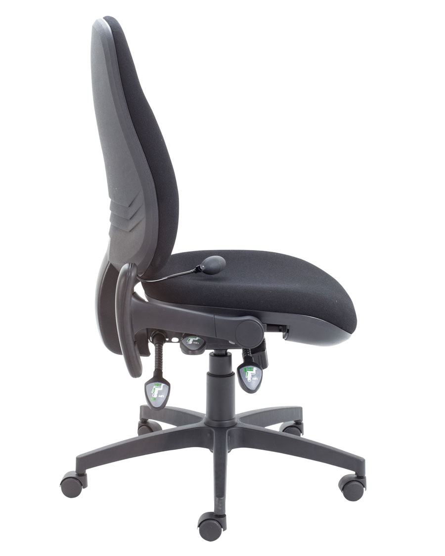 Concept Maxi Ergo Operator Chair + Folding Arms 24H